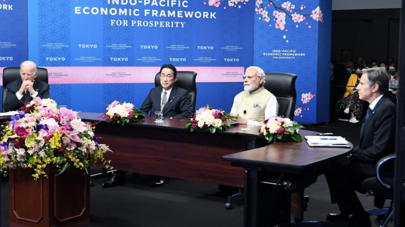 India joins US initiated Indo-Pacific Economic Framework  - Asiana Times