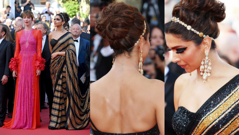 Deepika Padukone's famous 'Ghoomer' was performed by Bollywood divas at Cannes Festival.