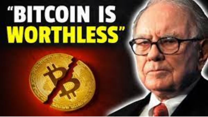 Warren Buffett explains why he doesn't believe in bitcoin in the most detail