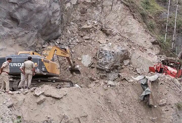 Several people trapped in a collapsed tunnel at J&K’s Ramban district  - Asiana Times