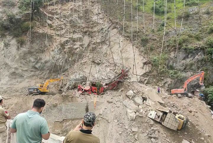 Several people trapped in a collapsed tunnel at J&K’s Ramban district  - Asiana Times