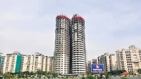 Supertech Twin Tower: SC grants extension of deadline for demolition till Aug 28th 