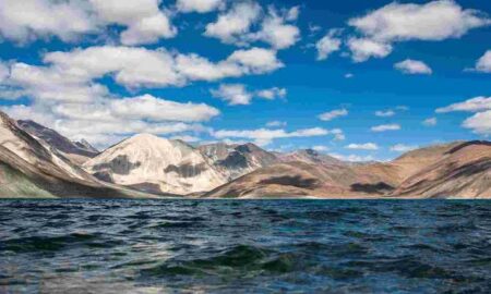 China Building Bigger Bridge on Pangong Tso to Move Armoured Columns.