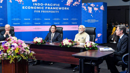 Indo-Pacific economic framework and how is India linked up?