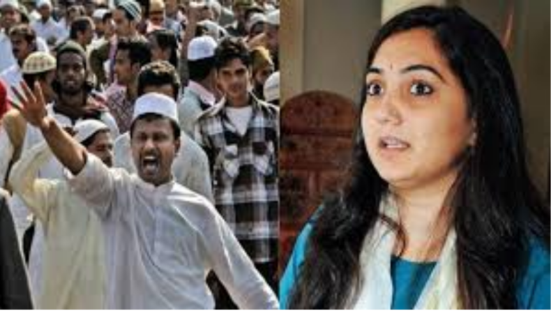Nupur Sharma suspended from BJP for her anti-muslim comments on a National Tv Debate, which created social disharmony