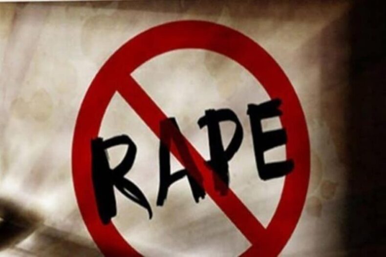 A minor girl gang raped