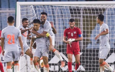 <strong>The Old Horse Sunil Chettri Strikes Again As India Defeated Afghanistan 2-1  </strong> - Asiana Times