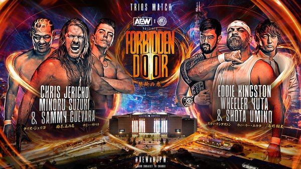 Multiple Matches Announced for AEW X NJPW: Forbidden Door, Updated Card  - Asiana Times