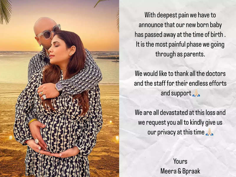 B praak and Meera Bachan's newborn passes away.  - Asiana Times