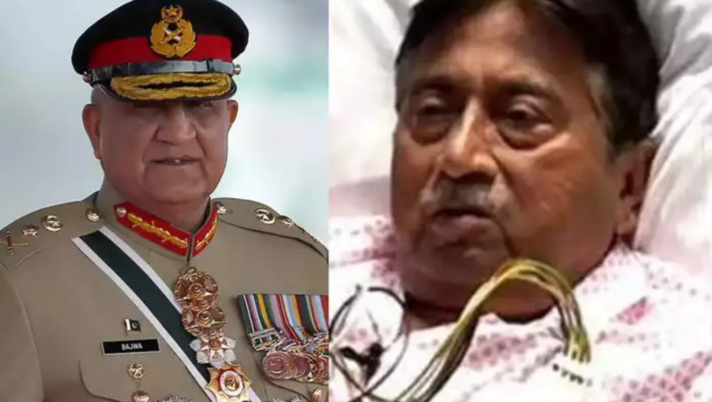 Pakistan Army Chief General Qamar Bajwa paid a visit to the former president of Pakistan Pervez Musharraf
