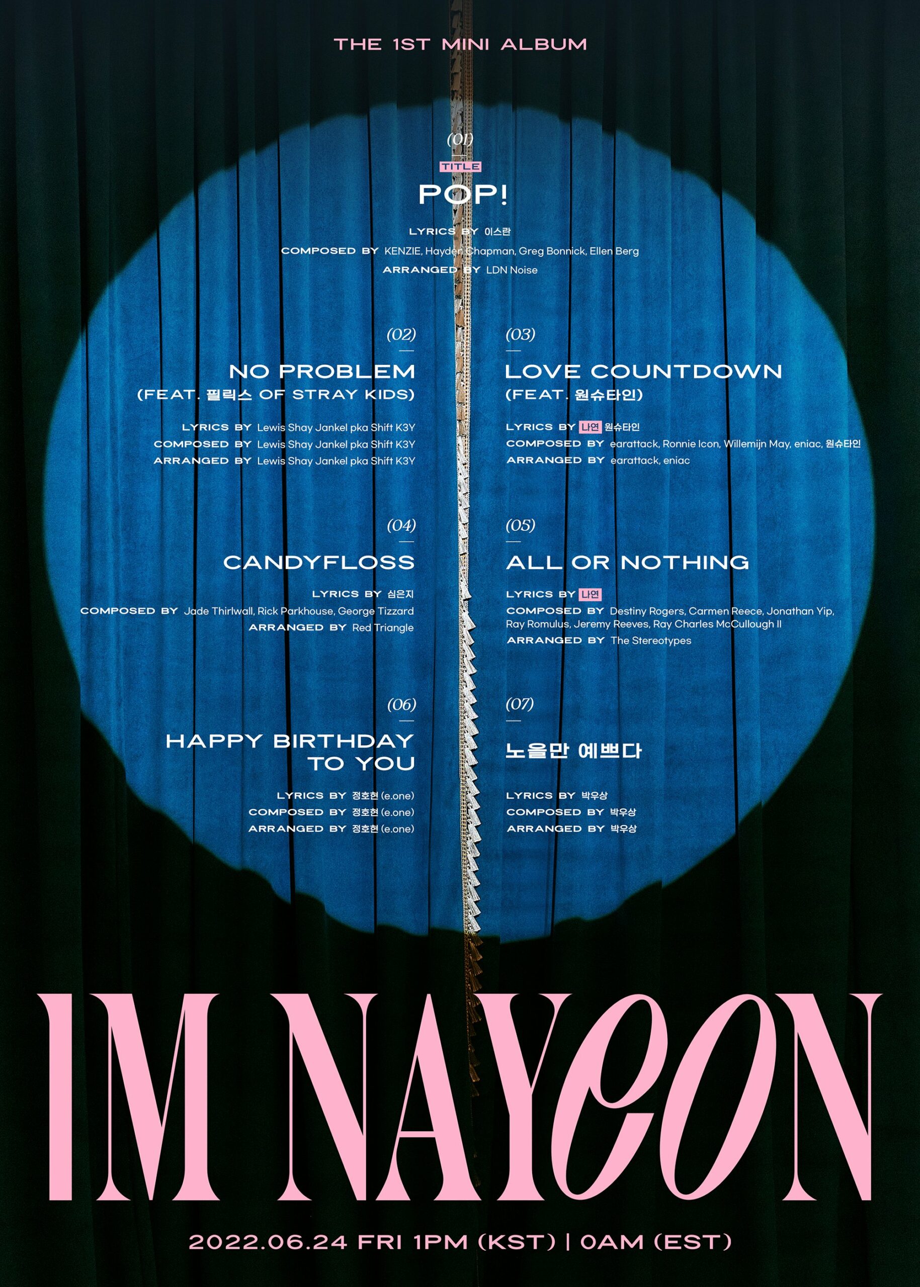 Nayeon of TWICE to release her first solo mini album,  ‘IM NAYEON’