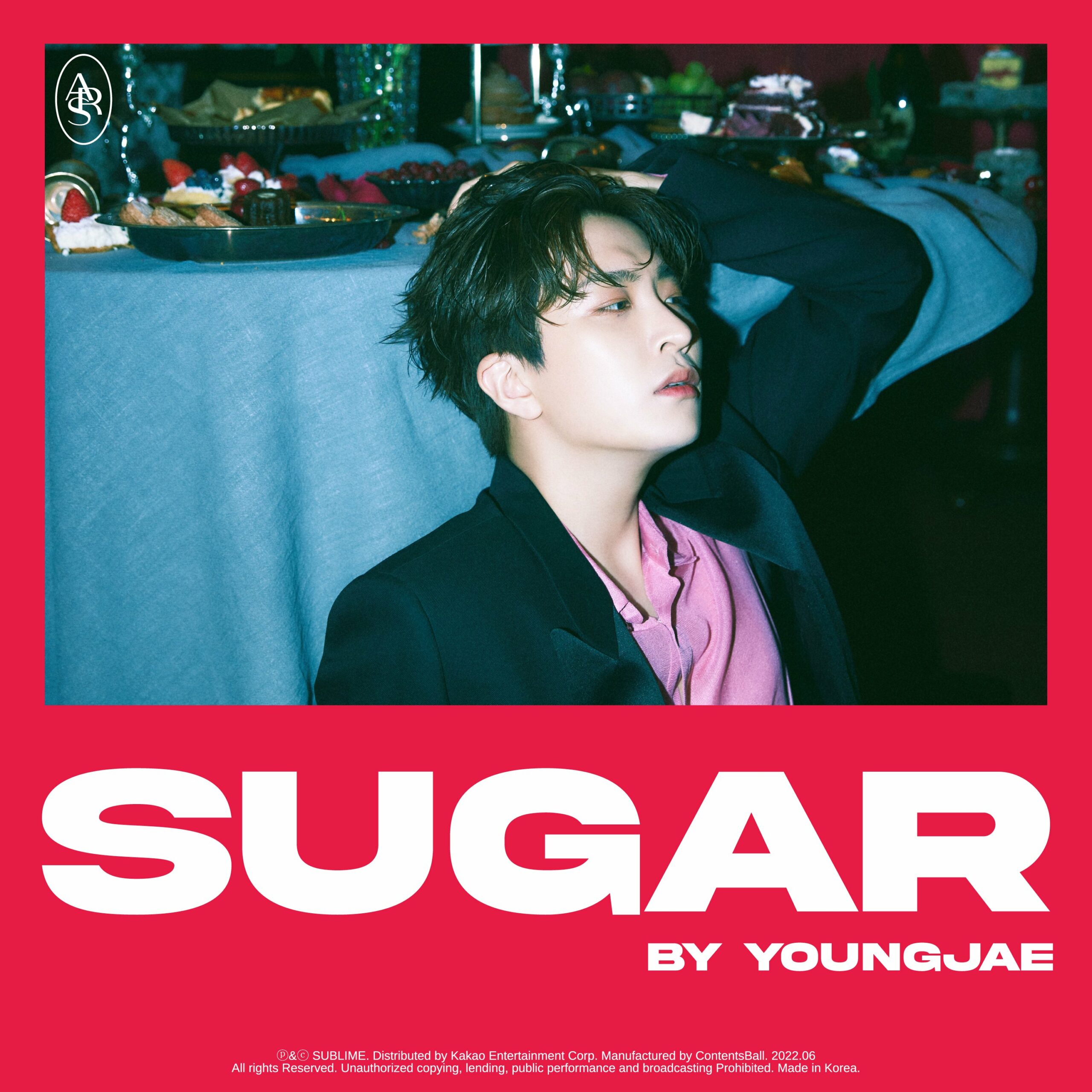  Youngjae releases music video titled 'Sugar'