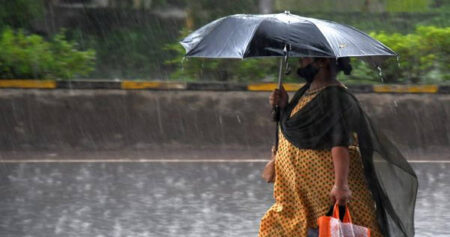 In certain states, a red alert has been issued for the next two days due to the threat of exceptionally heavy rains 