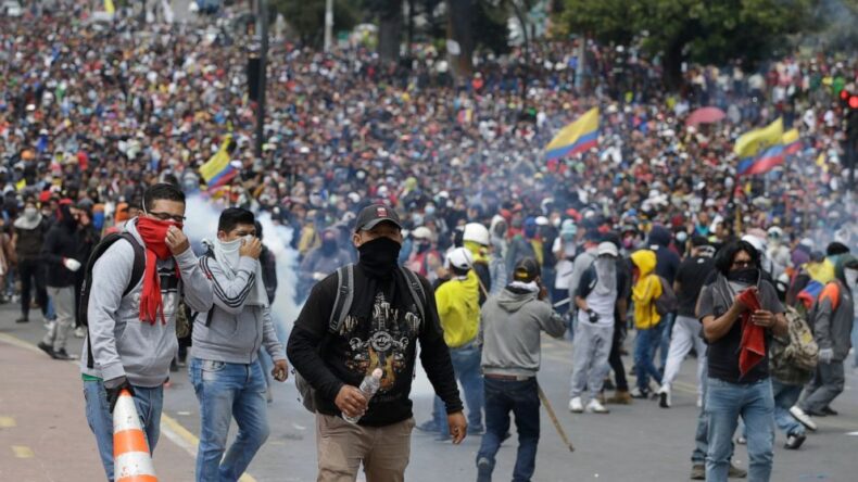 Protests-are-being-held-Ecuador