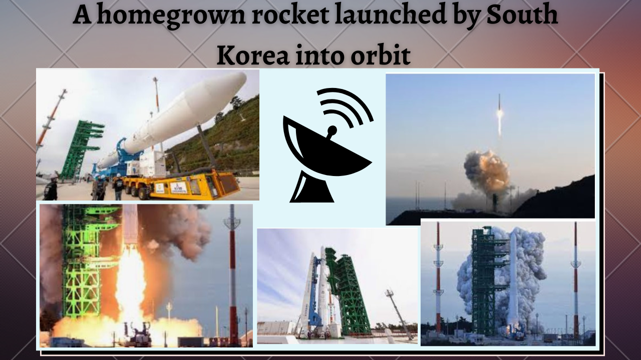 launching of homemade rocket satellite
