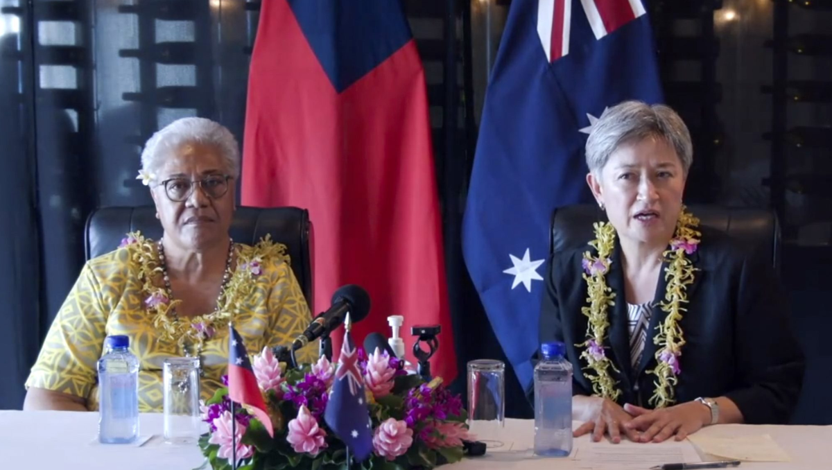 With island visits, Australia and China continue their Pacific rivalry