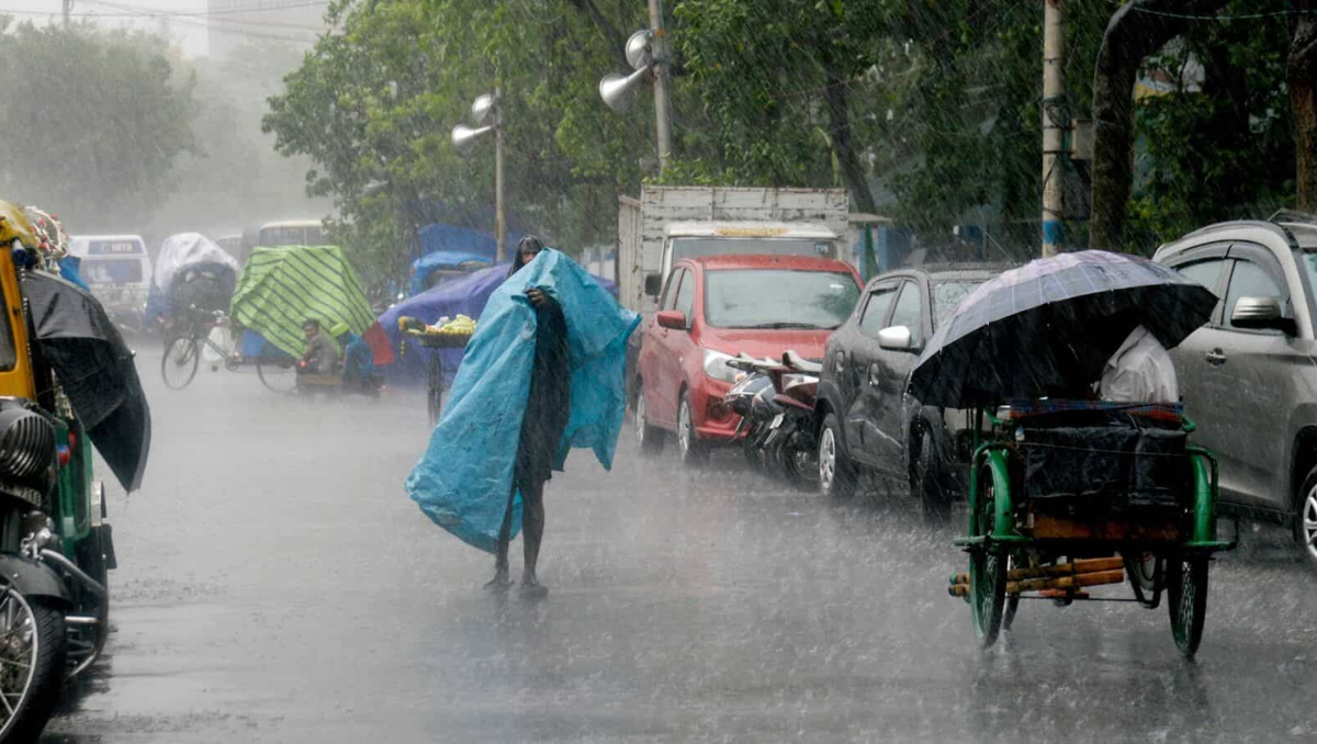 Arrival Of Heavy Monsoon Rainfall