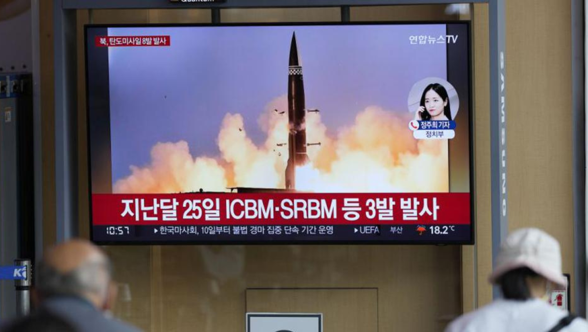 South Korea, U.S. launch eight missiles in response to North Korea missile tests 