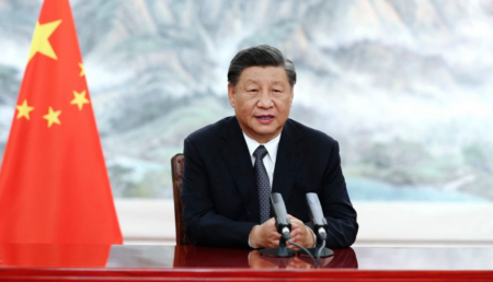 China’s Xi condemns the "abuse of sanctions" and the "Cold War mentality."