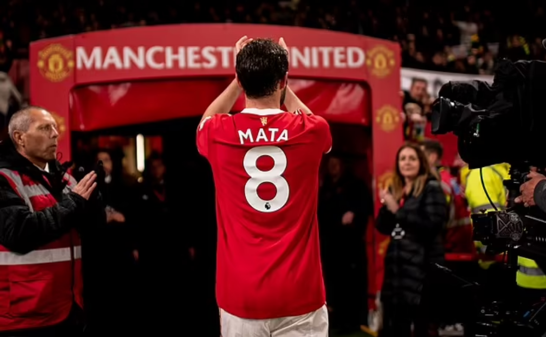 Juan Mata's emotional farewell to Manchester United - Asiana Times