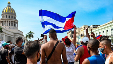 Cuban government sanctions close to 400 people over country-wide protests