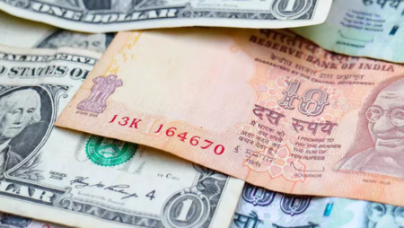 Indian rupee falls lowest against US Dollar.