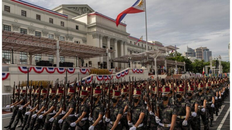 Ferdinand Marcos Jr. was sworn in as President of the Philippines, succeeding Duterte.