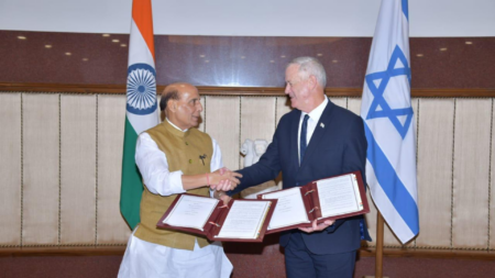 Benny Gantz India visit: Advance defense cooperation on futuristic technology in line with the ‘Make in India’ vision