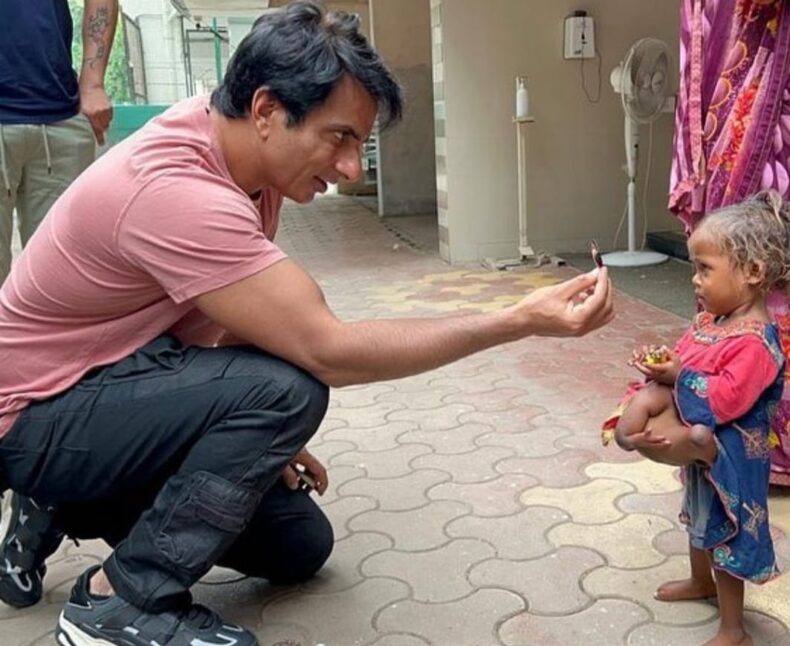 SONU SOOD HELPED BIHAR GIRL WHO HAD FOUR ARMS AND FOUR LEGS 