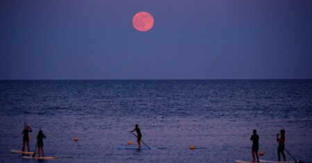 Strawberry Super Moon is Today! - Asiana Times