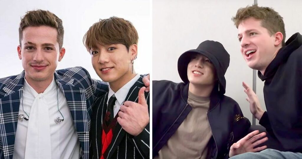 BTS Jungkook and Charlie Puth 