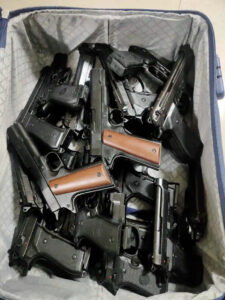 Indian Couple Detained At Delhi Airport who were Carrying 45 Pistols. - Asiana Times