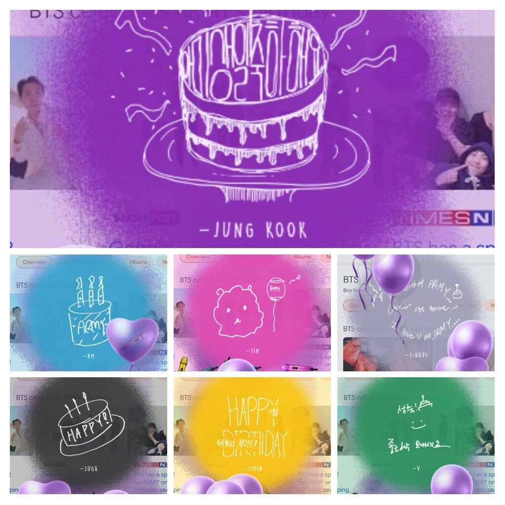 Google celebrates BTS ARMYs 9th Birthday with Purple Balloons,BTS Street Galleries and much more! - Asiana Times