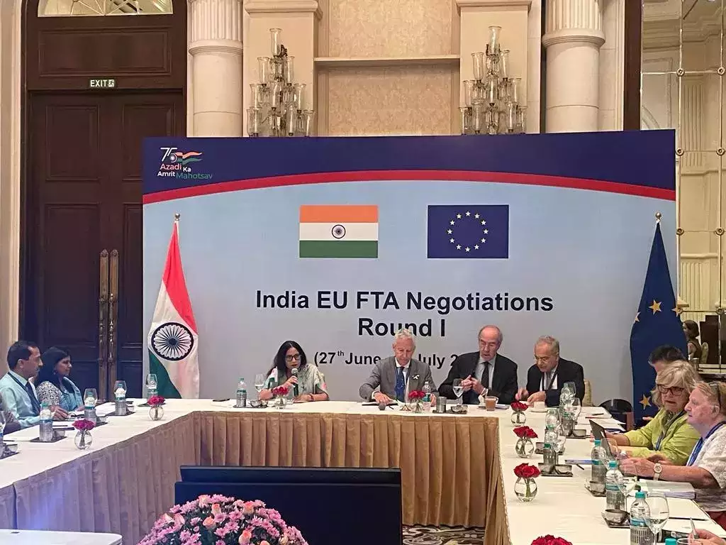 India-EU FTA talks.