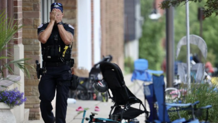 At least five dead and 19 were hospitalized after a shooting at a July Fourth parade in a Chicago suburb