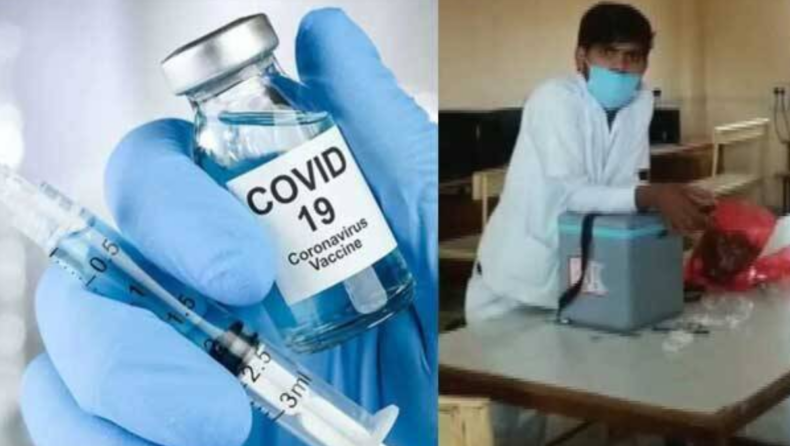 Nurse gives 30 to 40 students Covid jabs using one syringe