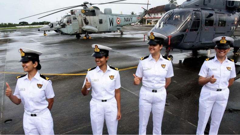 Reports say around 20 percent of naval 'Agniveers' this year will be women