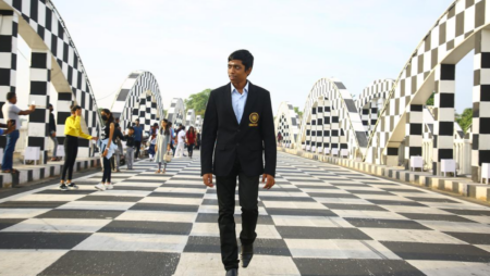 Champion Praggnanandhaa’s Arrival on 44th Chess Olympiad