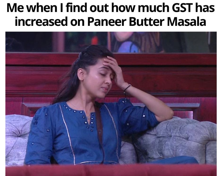 #PaneerButterMasala trends on Twitter after revised GST rates - Asiana Times