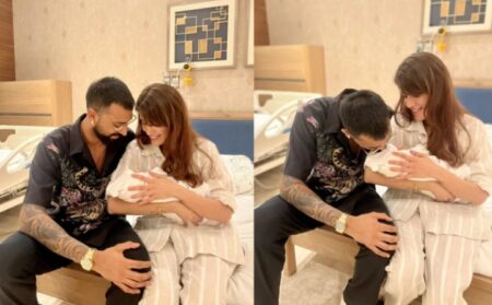 Krunal Pandya and his wife welcome their first baby