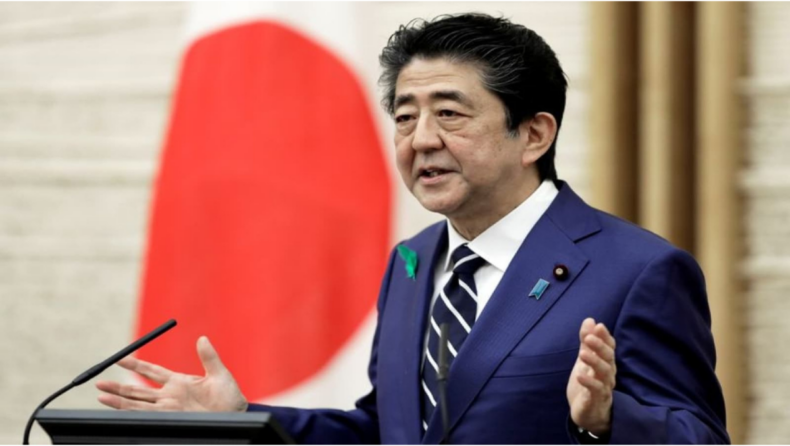 A chronology of former Japanese Prime Minister Shinzo Abe's career