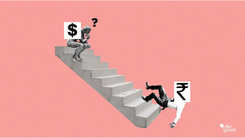 What causes the rupee's collapse, and what can the Reserve Bank do?