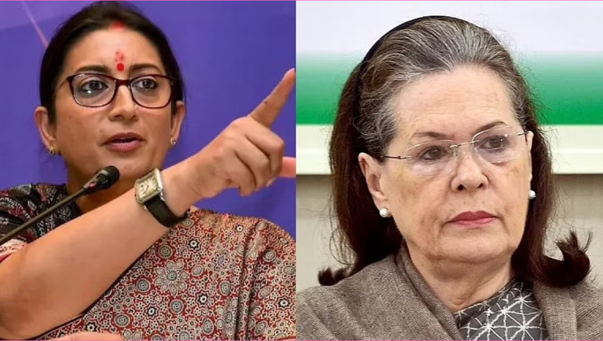 Sonia Gandhi lashes out at Smriti Irani in Lok Sabha