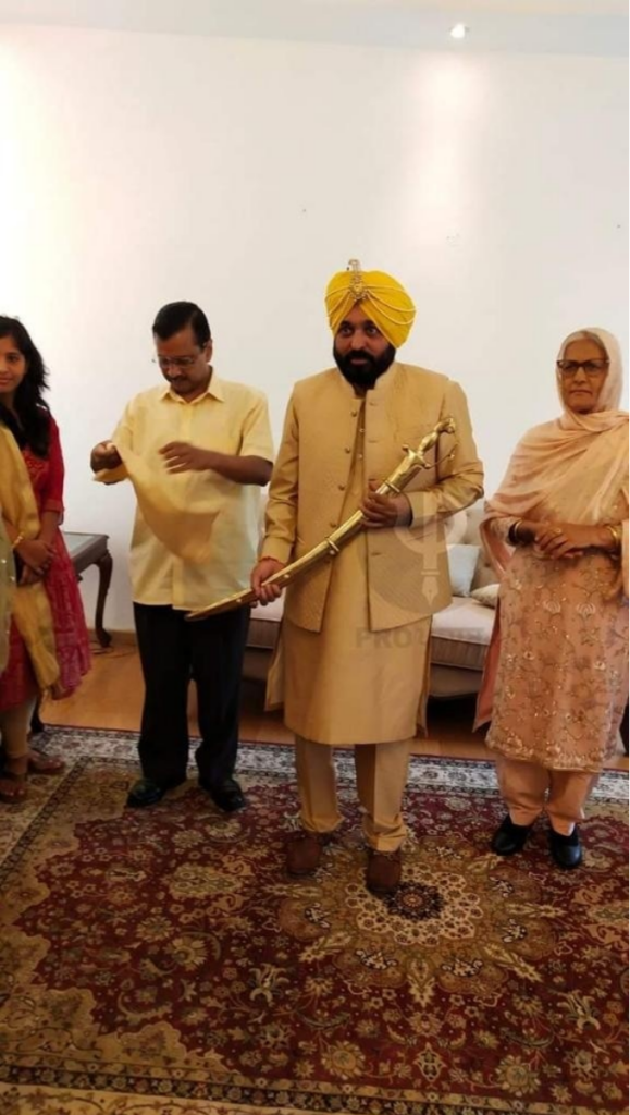 Punjab CM Bhagwant Mann begins a new chapter with Dr Gurpreet Kaur