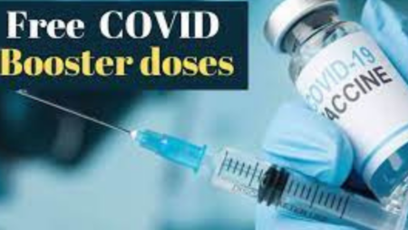 free covid booster dose for all adults for 75 days