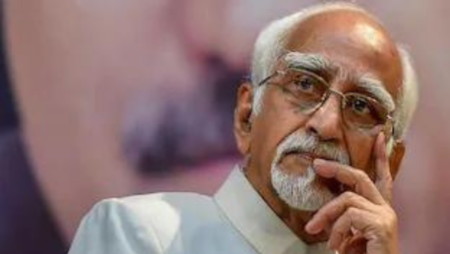 Hamid Ansari's link with Pak journalist, BJP claims with photo - Asiana Times