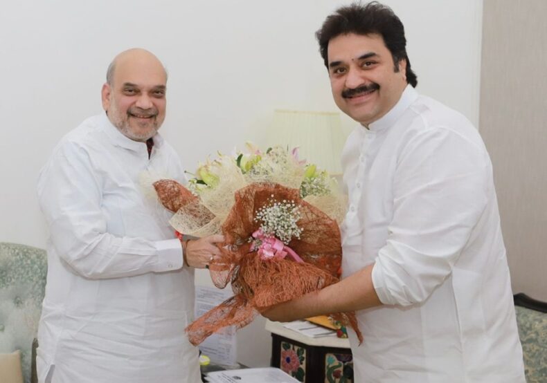 Expelled Congress legislator Kuldeep Bishnoi meets Home Minister Amit Shah in presence of party supremo JP Nadda, speculations in the rise of him joining BJP