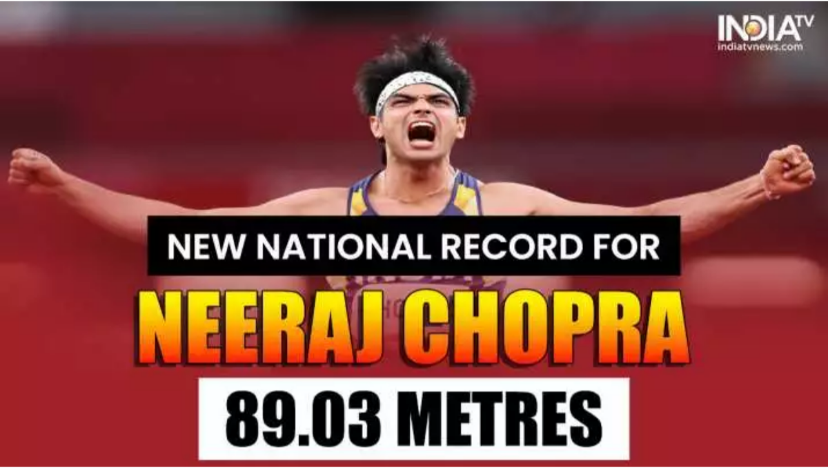 Neeraj Chopra set new record