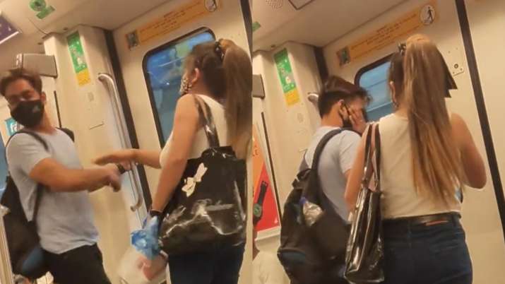 A Couple Fights In Delhi Metro Over A Zara T-Shirt - Asiana Times