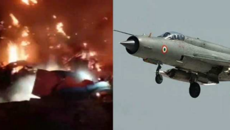 Jet Crash in Rajasthan’s Barmer killed 2 pilots in IAF aircraft MiG - 21